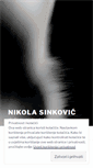 Mobile Screenshot of nikolasinkovic.com
